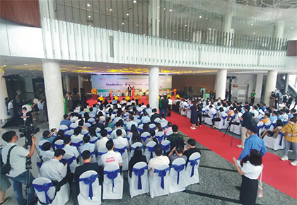 01   yuangu participated in the Ho Chi Minh International Agri-Food Exhibition in Vietnam to promote a new opportunity for international cooperation in the agricultural pump industry